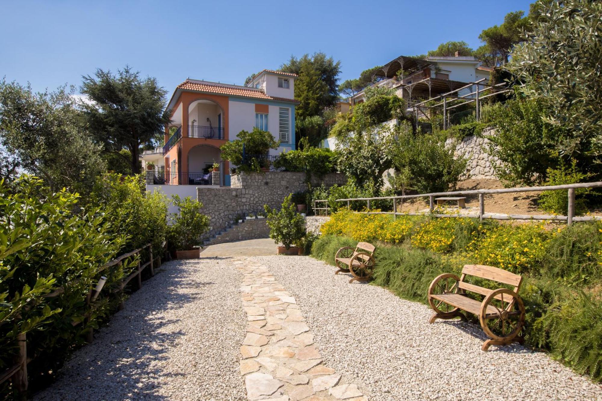 Villa Fedora Sea&Stars Massa Lubrense Exterior photo